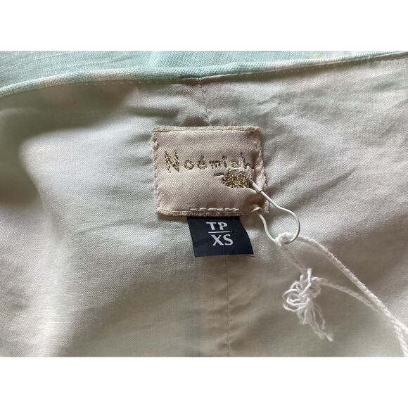 Noemiah Linen Sheath Dress NWT Whimsical Print, Canada Size XS, Art to Wear Rare - Picture 3 of 11